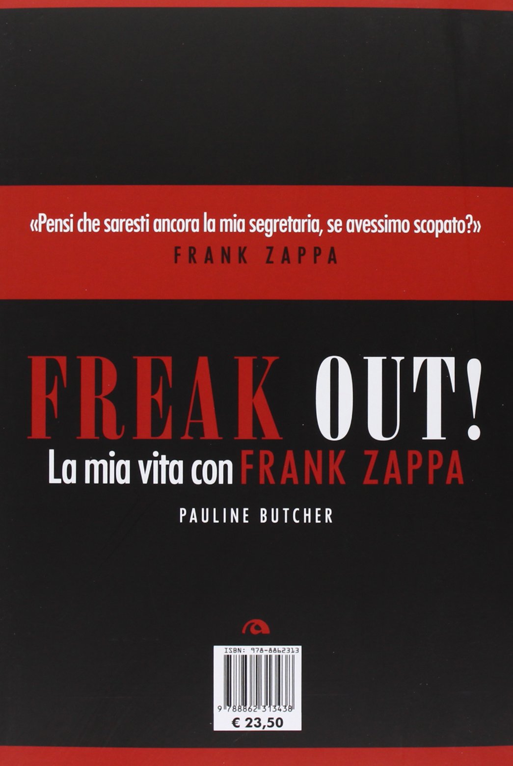 Frank Zappa Freak Out! T-Shirt Uomo Slim Fit – Cotone Morbido, Nero, Maglia Da Concerto